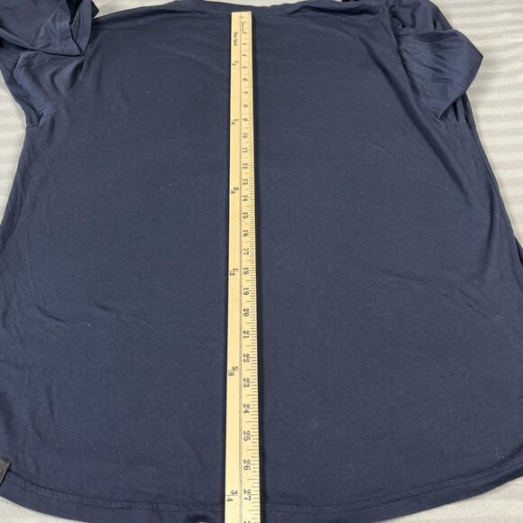 Lahgo Shirt Mens Extra Large Blue Long Sleeve Organic Pima Cotton Made Peru Soft - Picture 5 of 5